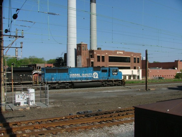 NS 6798 SD60M At Harrisburg Station