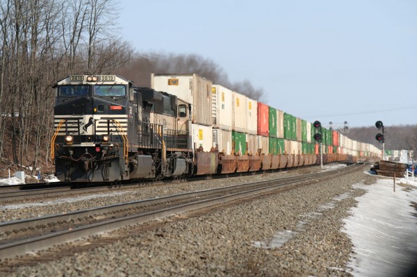 Westbound Stacks in Cresson
