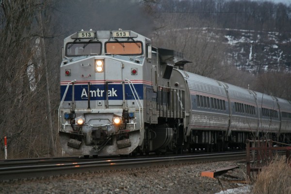Amtrak Pennsylvanian at CP Hunt